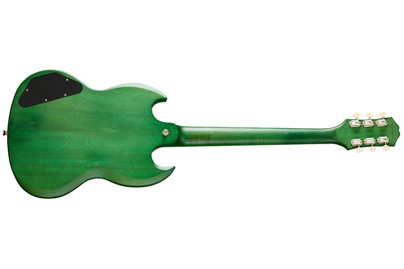 กีต้าร์ไฟฟ้า Epiphone SG Classic Worn P-90s Worn Inverness Green