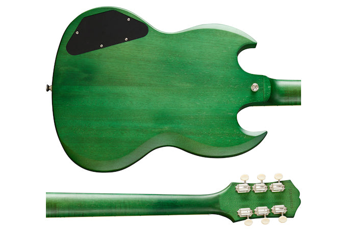 กีต้าร์ไฟฟ้า Epiphone SG Classic Worn P-90s Worn Inverness Green