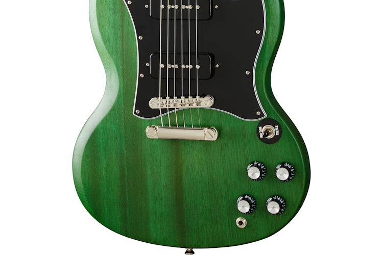 กีต้าร์ไฟฟ้า Epiphone SG Classic Worn P-90s Worn Inverness Green