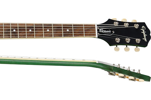 กีต้าร์ไฟฟ้า Epiphone SG Classic Worn P-90s Worn Inverness Green
