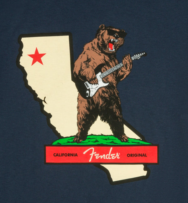 เสื้อยืด FENDER ROCKS CALI T-SHIRT