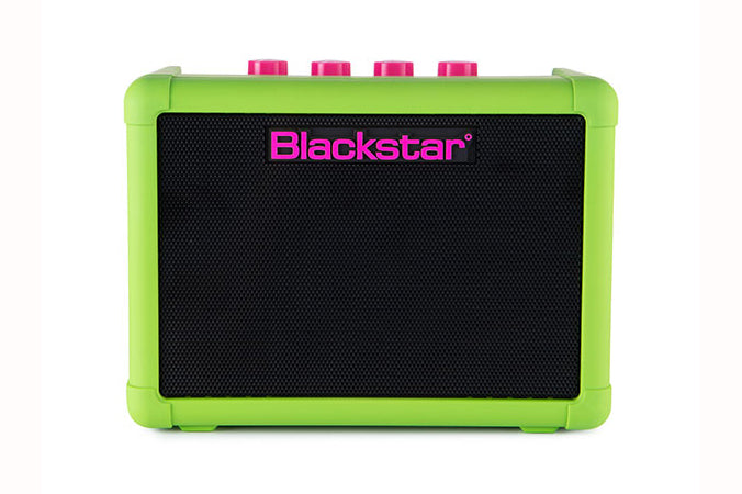 แอมป์กีต้าร์ไฟฟ้า ตัวเล็ก Blackstar Fly 3 Neon Green