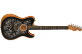 กีต้าร์โปร่ง Fender American Acoustasonic Telecaster Black Paisley