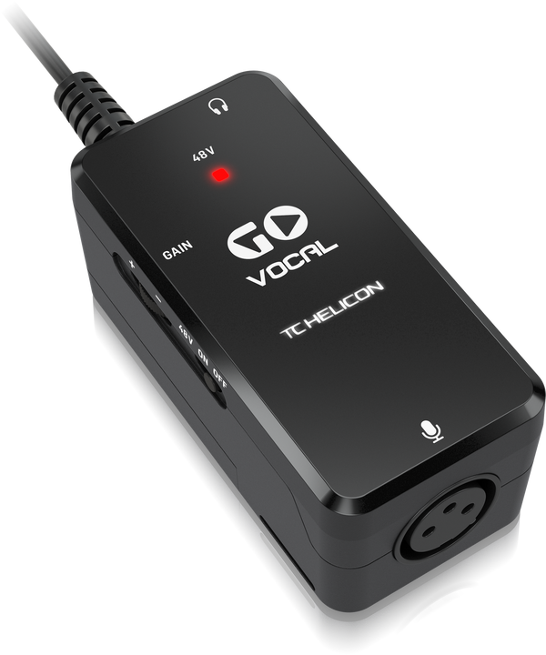 ออดิโออินเตอร์เฟส TC Helicon Go Vocal