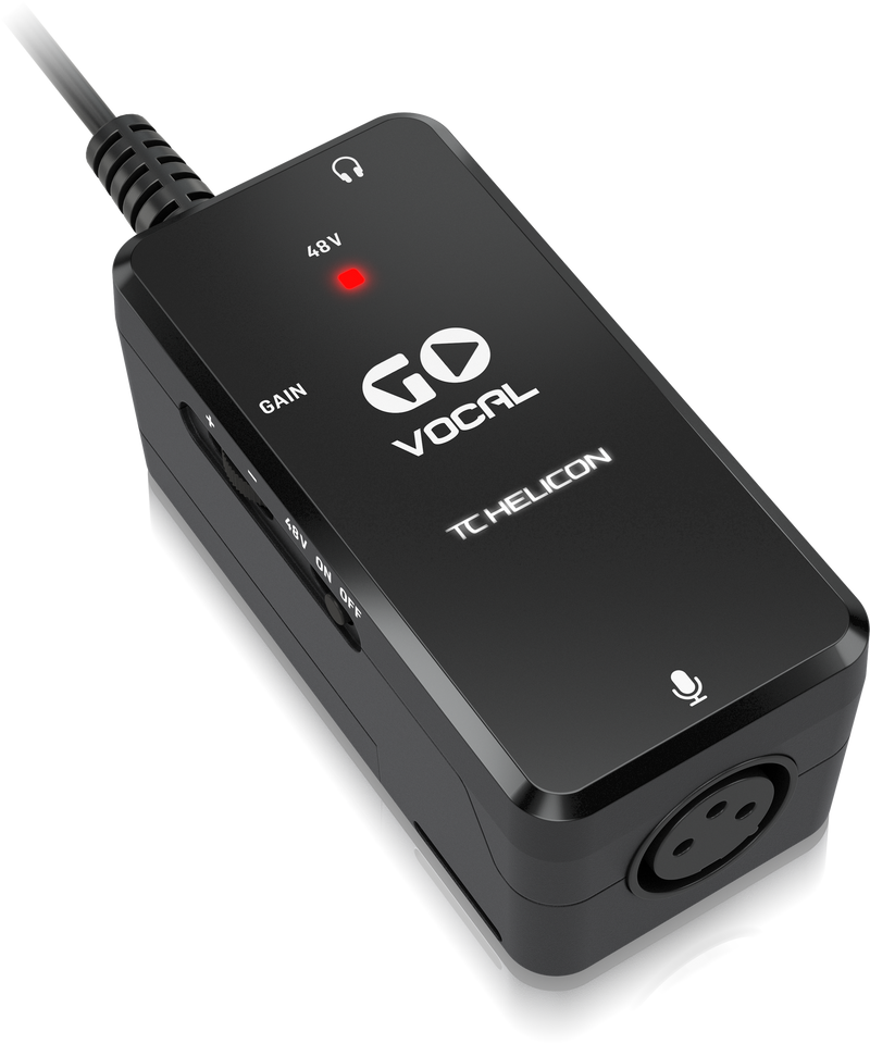 ออดิโออินเตอร์เฟส TC Helicon Go Vocal