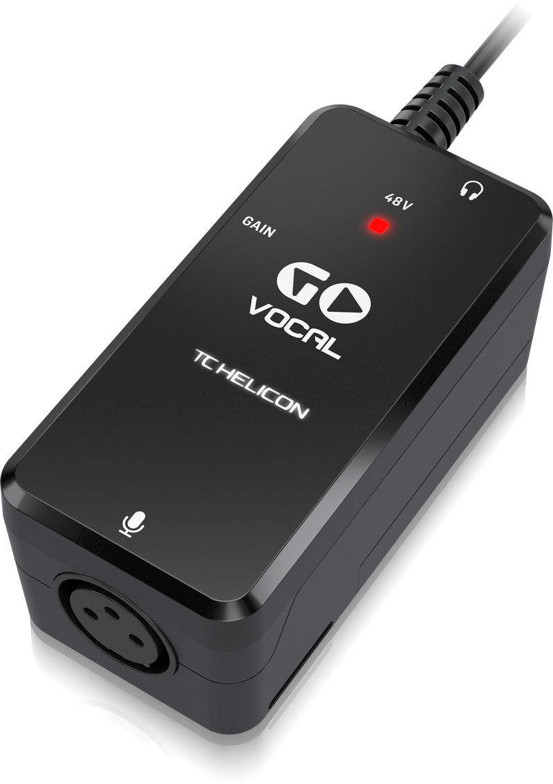 ออดิโออินเตอร์เฟส TC Helicon Go Vocal