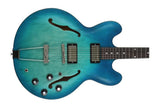 กีต้าร์ไฟฟ้า Gibson ES-330 Satin 2018 Aquamarine