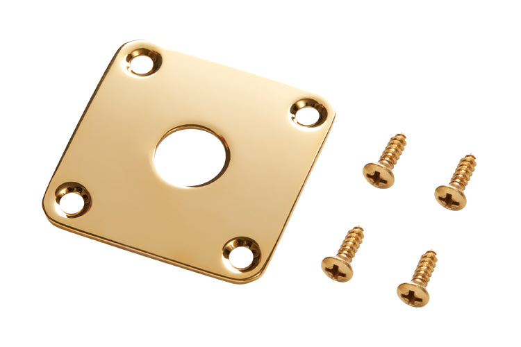 แจ็คเพลทกีต้าร์ Gibson Metal Jack Plates Gold