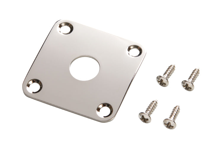 แจ็คเพลทกีต้าร์ Gibson Metal Jack Plates Nickel