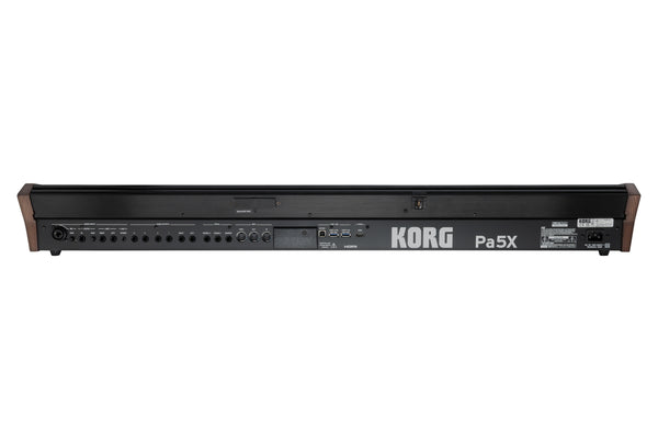 Korg Pa5X 61 Keys Back Panel