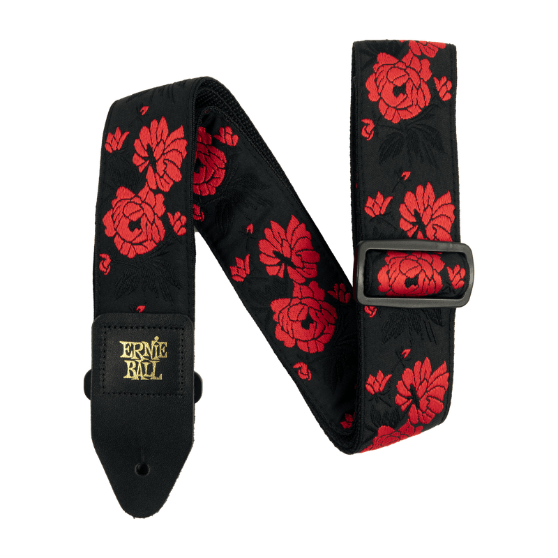 สายสะพายกีต้าร์ Ernie Ball Classic Jacquard Strap Tango Rose