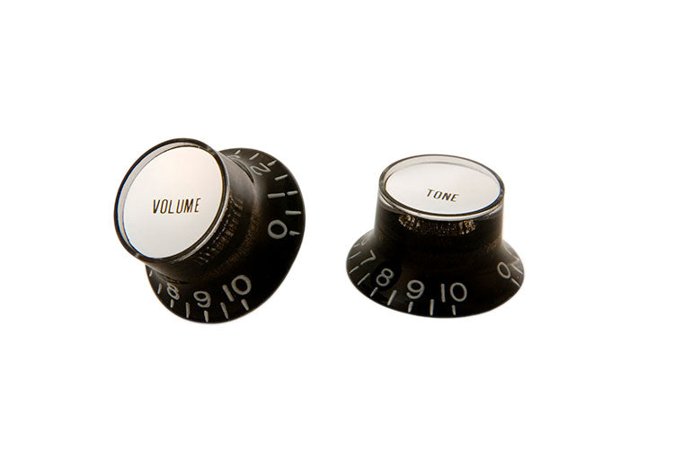 ฝาครอบวอลลุ่มกีต้าร์ Gibson Top Hat Knobs With Inserts - 4 Pack