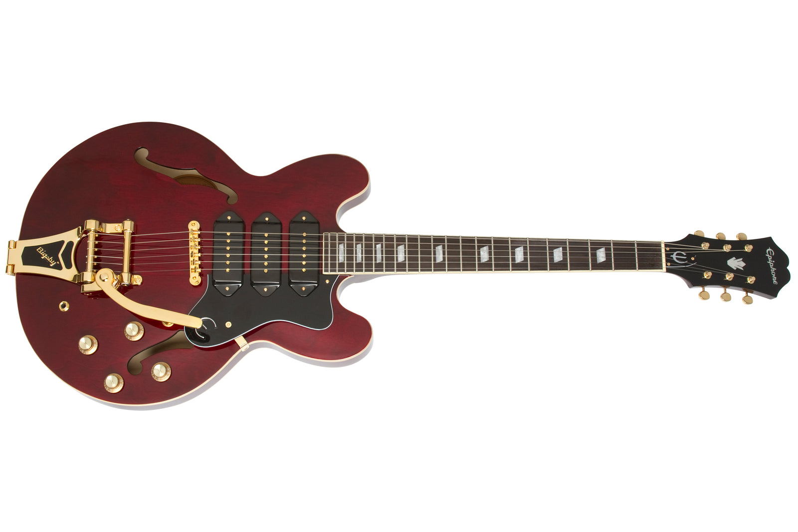 กีต้าร์ไฟฟ้า Epiphone Riviera Custom P93 – เบ๊ เงียบ เส็ง