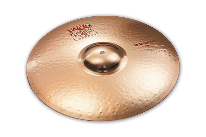 ฉาบ แฉ แคลช Paiste 2002 Wild Crash สำหรับกลองชุด ราคาพิเศษ