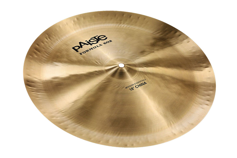 ฉาบ แฉ แคลช Paiste Formula 602 Modern China สำหรับกลองชุด ราคาพิเศษ