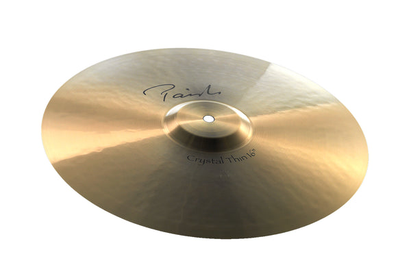 ฉาบ แฉ แคลช Paiste Signature Crystal Thin Crash สำหรับกลองชุด ราคาพิเศษ