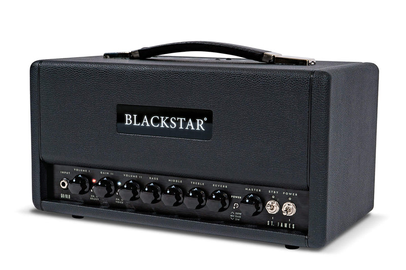 หัวแอมป์กีต้าร์ไฟฟ้า Blackstar St. James 50 6L6 Head