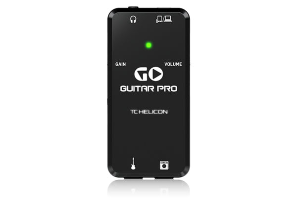 ออดิโออินเตอร์เฟส สำหรับบันทึกเสียงกีต้าร์ TC HELICON GO GUITAR PRO