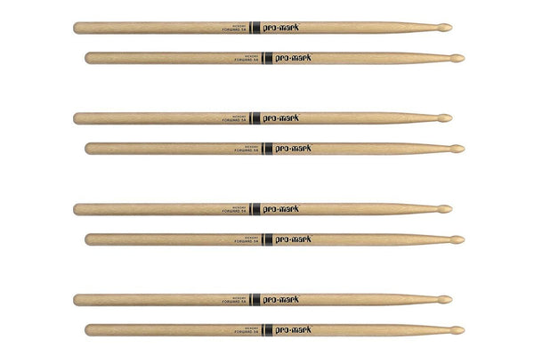 ไม้กลอง Promark Classic Forward 5A Hickory Drumstick (แพ็ค 4 คู่)
