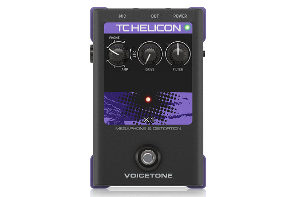 เอฟเฟคร้อง TC Helicon Voicetone X1