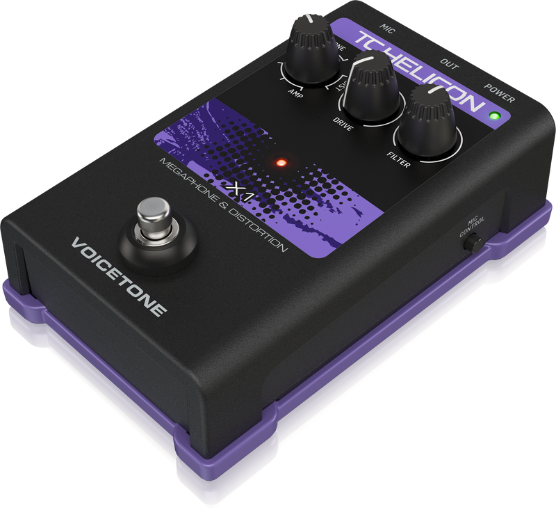 เอฟเฟคร้อง TC Helicon Voicetone X1