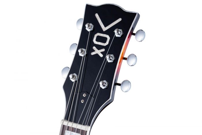 กีต้าร์ไฟฟ้า เซมิฮอลโลว์ VOX BC-S66-BK Bobcat Guitar
