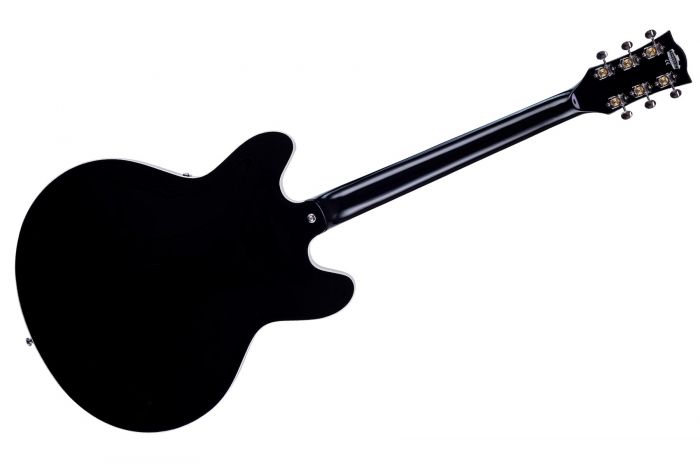 กีต้าร์ไฟฟ้า เซมิฮอลโลว์ VOX BC-V90-BK Bobcat Guitar