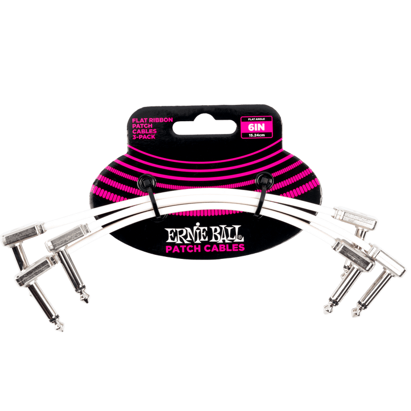 สายแจ็คกีต้าร์ Ernie Ball Flat Ribbon Patch Cable