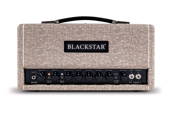 หัวแอมป์กีต้าร์ไฟฟ้า Blackstar St. James 50 EL34 Head