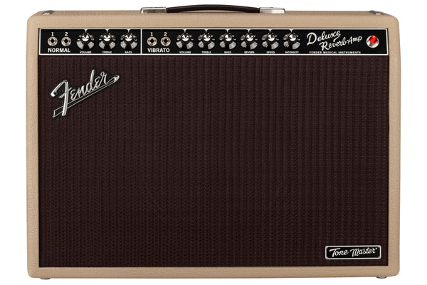 แอมป์กีต้าร์ไฟฟ้า Fender Tone Master Deluxe Reverb Blonde