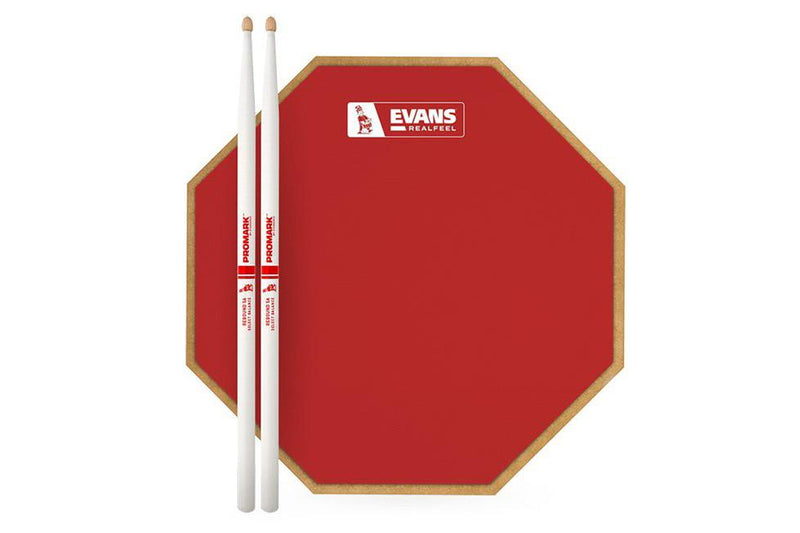 แป้นซ้อมกลอง Evans Barney Beats Limited-Edition RealFeel Practice Pad