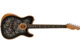 กีต้าร์โปร่ง Fender American Acoustasonic Telecaster Black Paisley