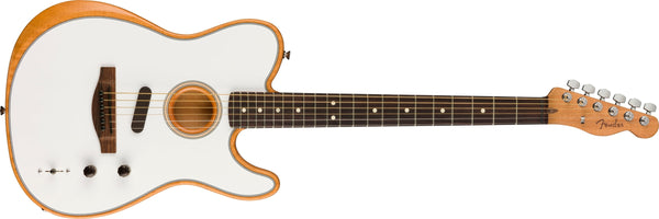 กีต้าร์โปร่ง Fender Acoustasonic Player Telecaster Arctic White