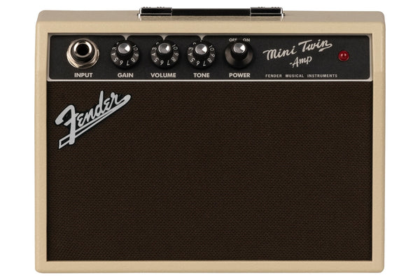 แอมป์กีต้าร์ไฟฟ้า Fender Mini '65 Twin Amp, Blonde