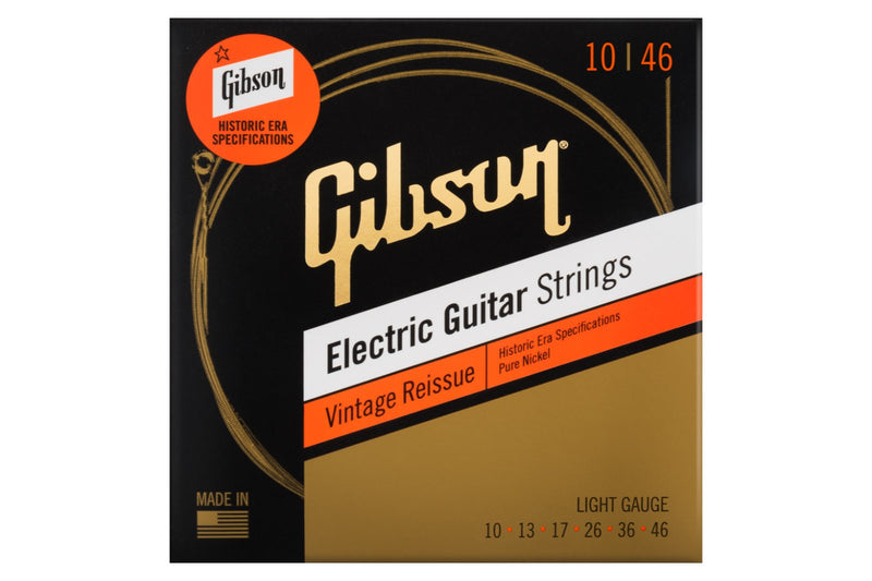 สายกีต้าร์ไฟฟ้า Gibson Vintage Reissue Electric Guitar Strings