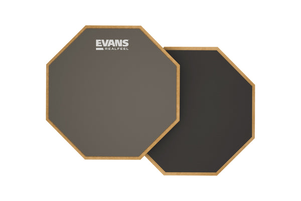 แป้นซ้อมกลอง Evans RealFeel 6" 2-sided Speed & Workout Pad