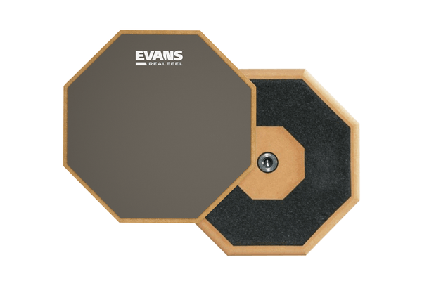 แป้นซ้อมกลอง Evans RealFeel 6" Mountable Speed Pad