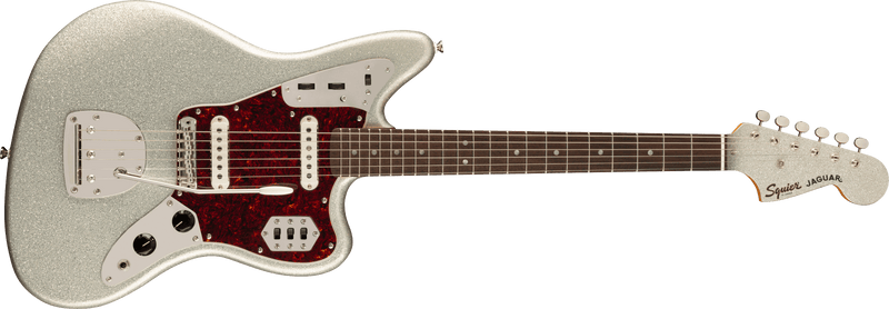 กีต้าร์ไฟฟ้า Squier FSR Classic Vibe '60s Jaguar Silver Sparkle