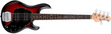 เบสไฟฟ้า STERLING STINGRAY RAY5 HH Ruby Red Burst