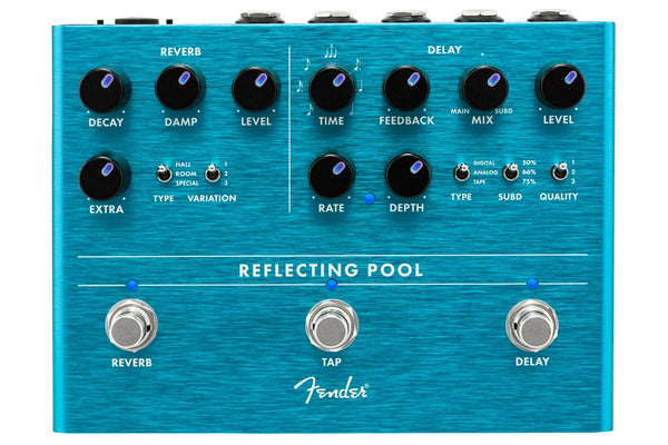 เอฟเฟคกีต้าร์ไฟฟ้า Fender Reflecting Pool Delay & Reverb