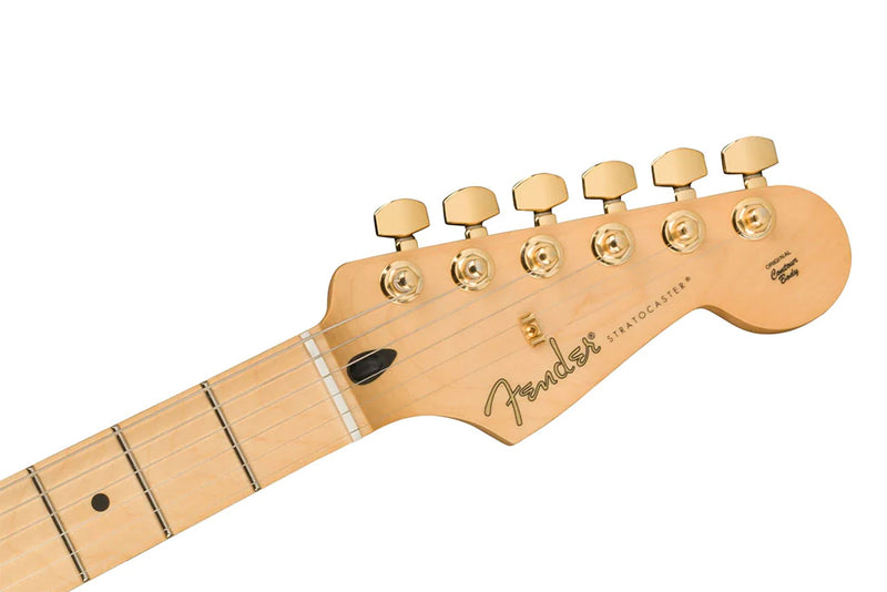 กีต้าร์ไฟฟ้า Fender Player Stratocaster Black w/ Gold Hardware