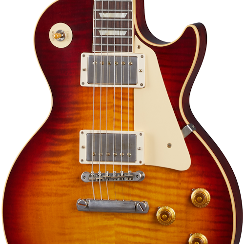 กีต้าร์ไฟฟ้า Gibson 1959 Les Paul Standard Factory Burst Ultra Light Aged