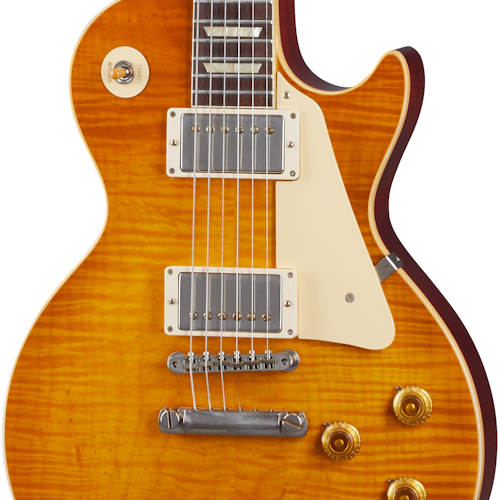 กีต้าร์ไฟฟ้า Gibson 1959 Les Paul Standard Dirty Lemon Burst Light Aged