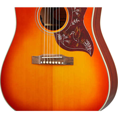 กีต้าร์โปร่ง Epiphone inspired by Gibson Masterbilt Hummingbird