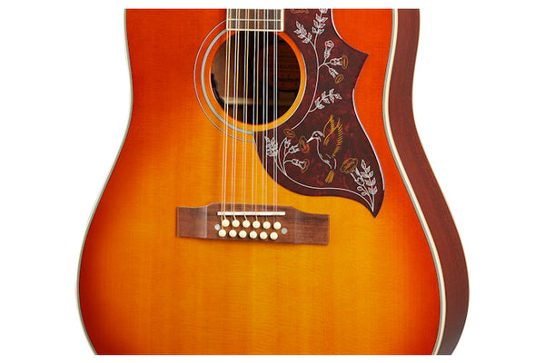 กีต้าร์โปร่ง Epiphone inspired by Gibson Masterbilt Hummingbird 12-String