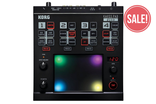 อุปกรณ์ดีเจ ซินธิไซเซอร์ Korg Kaoss Pad Quad