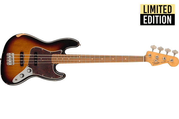 เบสไฟฟ้า Fender 60th Anniversary Road Worn Jazz Bass