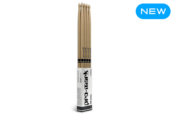 ไม้กลอง Promark Classic Forward 7A Hickory Drumstick (แพ็ค 4 คู่)