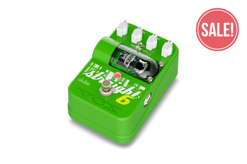 ギター Vox straight 6 overdrive เอฟเฟคกีต้าร์ไฟฟ้า Vox Straight 6 Overdrive – เบ๊ เงียบ เส็ง