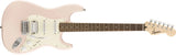 กีต้าร์ไฟฟ้า Squier Bullet Stratocaster HSS Shell Pink